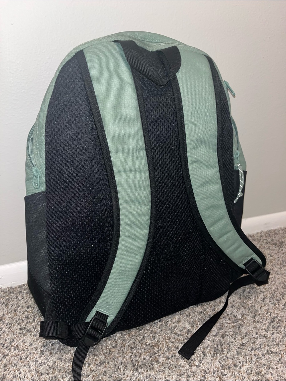 Timberland Sage Green and Black Logo Daypack - Picture 3 of 5